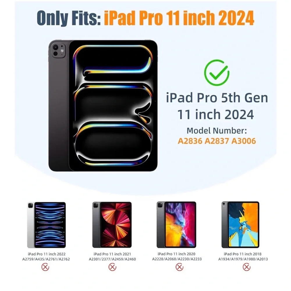 💻💻💻BOGOHO💻💻💻IPad 11 Pro Case W/ Pencil Holder